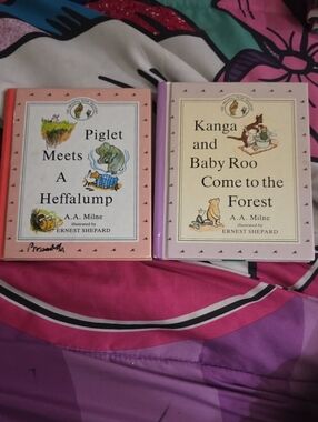 A.A. Miline  Book Bundle 2 Small Books  The Original Pooh Treasury